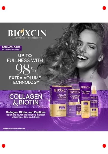 Kolajen Biotin Hacim Şampuanı Ince Telli Saçlar Için 300ML fırsatları