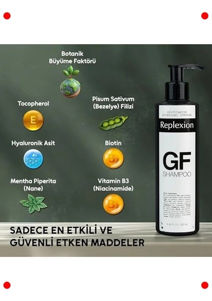 Saç Dökülmesine Karşı Yoğun Şampuan 250ML modelleri