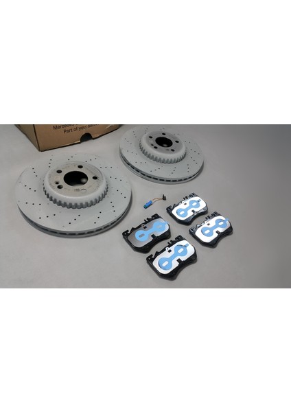 Mercedes Cle C236 Spor Delik Ön Fren Diski Balata Takımı Oem modelleri
