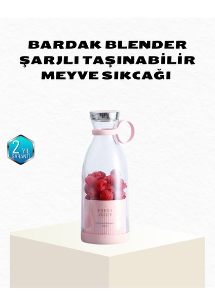Mtxdpn Kablosuz Taşınabilir Mini Blender – USB Şarjlı, 1200MAH
