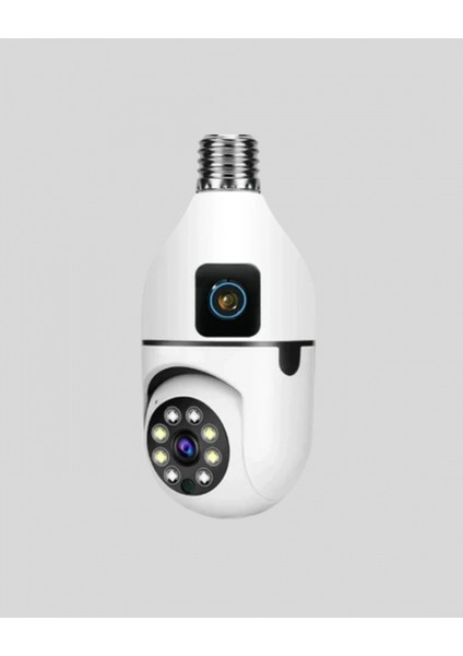 Wifi Ampul Güvenlik Kamerası 1080P Full Hd Gece Görüşlü ve Hareket Algılamalı indirimleri