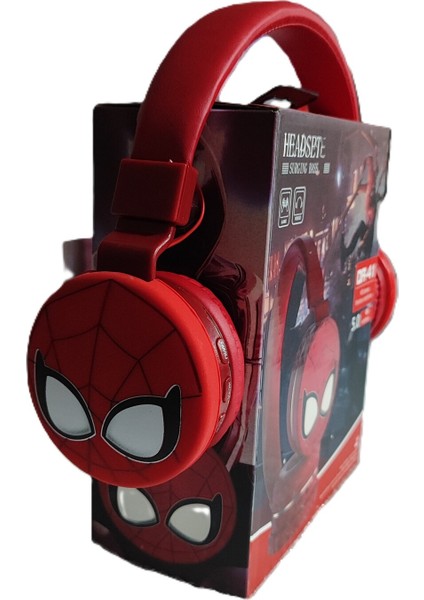 Kablosuz Kulaklık Örümcek Ad. Figürlü