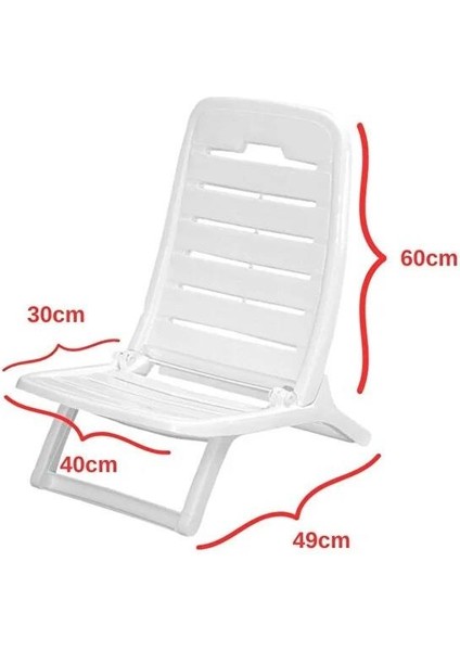 MT-GF170 Tempo Katlanır Plastik Plaj Sandalyesi fiyatları