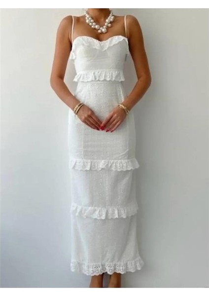 Modavera Lere Ip Askılı Elbise fiyatları