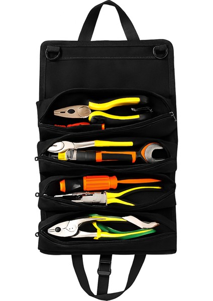 Asılabilir Hırdavat Çantası Çok Amaçlı Alet Çantası Bez Alet Çantası Asılabilir Katlanabilir Takım Çantası Rulo Tipi 1 Adet fiyatları