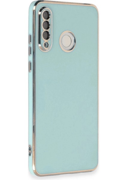 Huawei P30 Lite Kılıf Volet Silikon - Açık Yeşil (K95) fiyatları