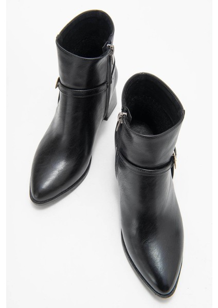 Siyah Kadın Bot & Bootie 21-T064 fiyatları