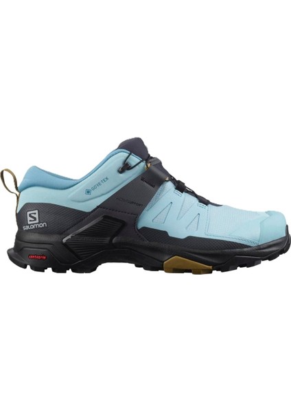 x Ultra 4 Gore Tex Womens Outdoor Shoes Su Geçirmez Nefes Alabilen Lastik Bağcıklı Kadın Outdoor Ayakkabı Mavi