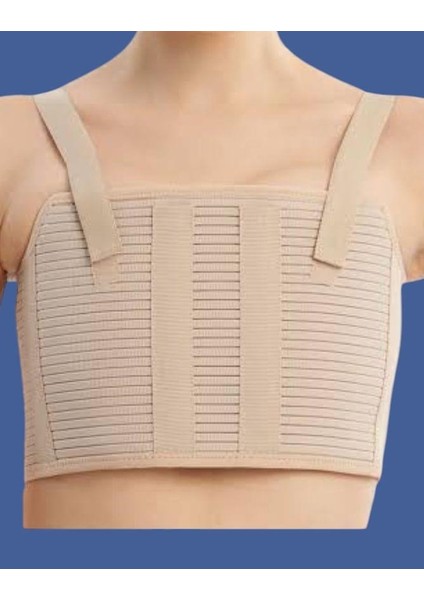 S1-1602 Bedensiz Göğüs Korsesi - Ayarlanabilir Sternum ve Kaburga Desteği