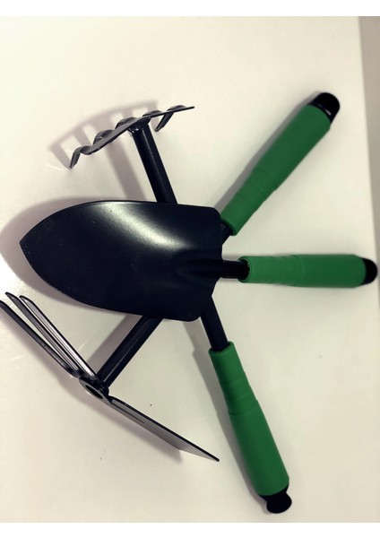 3 Parça Bahçe Seti - Çapa Tırmık Kazma Set (K95) fiyatları