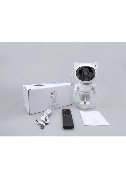 Çocuklara Özel Projeksiyon Astronot Lamba Speaker Sevimli fiyatları