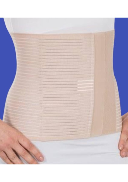 S1-1601 Bedensiz Abdominal Korse (26 Cm) - Ayarlanabilir Karın ve Bel Desteği
