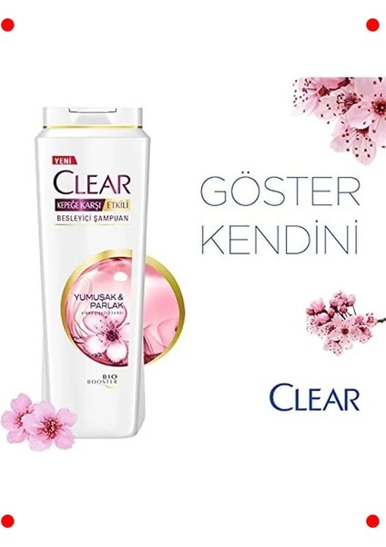 Kepek Karşıtı Besleyici Şampuan, Yumuşak Parlak Saç indirimleri