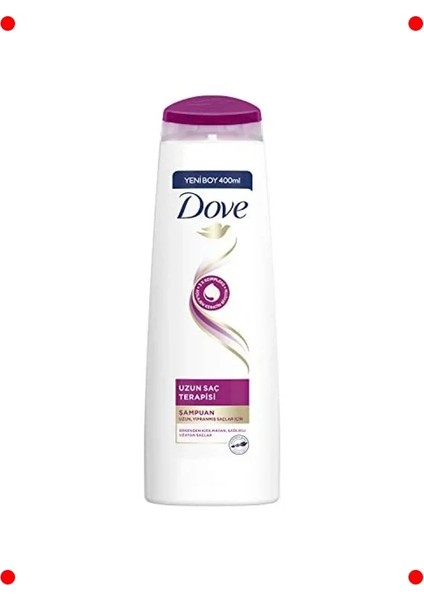 Uzun Yıpranmış Saçlar Için Saç Bakım Şampuanı 400 ml