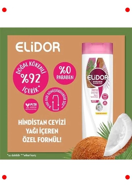 Hindistan Cevizi Yağlı Onarıcı Şampuan 500 ml fırsatları