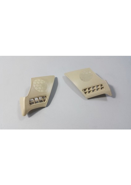 2 x Mercedes E Serisi W210 Hoparlör Kapağı Bej Sol-Sağ