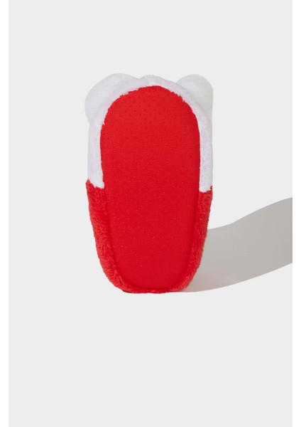 Kız Çocuk Yılbaşı Temalı Düz Taban Panduf F1946A825WN fırsatları