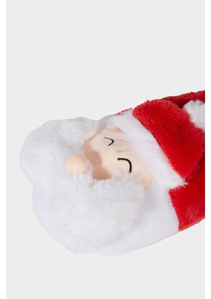 Kız Çocuk Yılbaşı Temalı Düz Taban Panduf F1946A825WN indirimleri