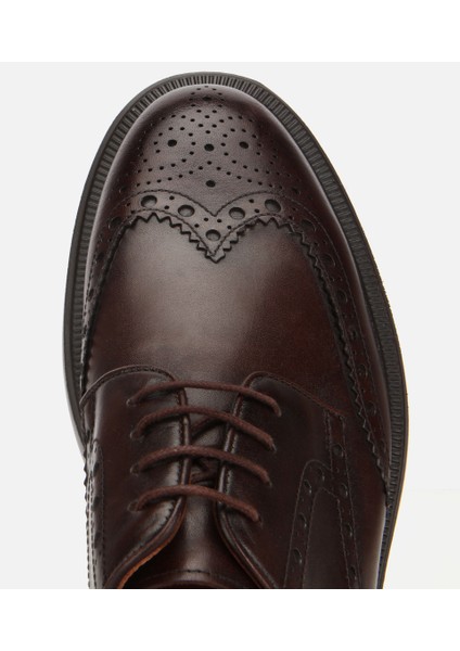 02AYH313850A480 ERKEK Deri Kahverengi Rahat Klasik Ayakkabı indirimleri