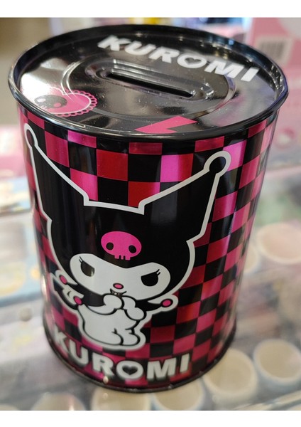 Kuromi Figürlü Metal Kumbara AD79