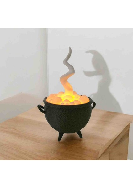 3D Cadı Kazanı Gece Lambası – Duman Efektli LED Işık – Sihirli Dekoratif Masa Lambası modelleri