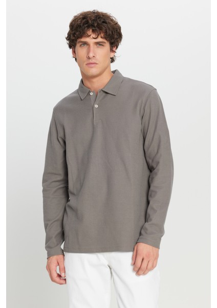 %100 Pamuk Slim Fit Dar Kesim Polo Yaka Jakarlı Triko Tişört modelleri