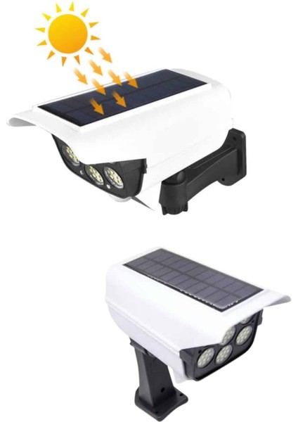 Solar Bahçe Lambası Uzaktan Kumandalı Kamera Görünümlü Hareket Sensörlü - F977K206-U74977 modelleri