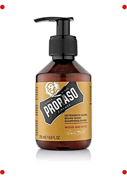 Sakal Şampuanı - Odun & Baharat Kokulu 200 ml