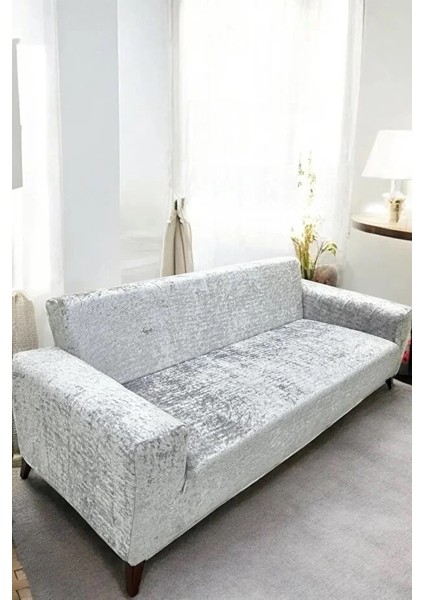 Kadife Koltuk Örtüsü 3 Kişilikbir Adet