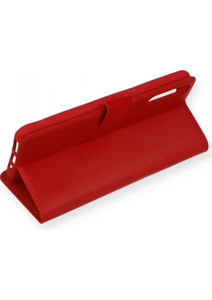 Huawei P Smart S Kılıf Trend S Plus Kapaklı Kılıf - Kırmızı (K95) modelleri