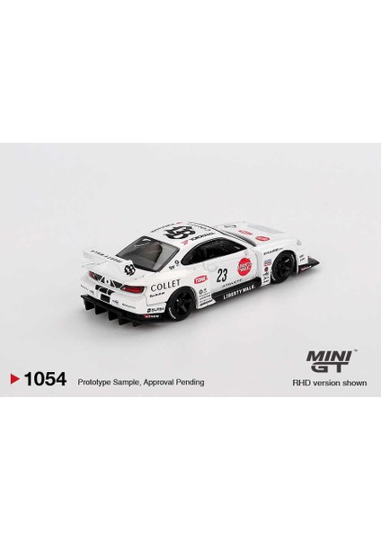 1:64 Nissan Lb-Super Silhouette S15 Silvia Athlete - Diecast Model Araba MGT01054 modelleri