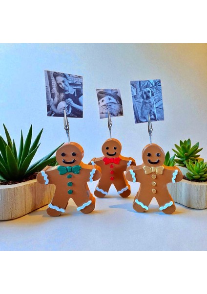 Kurabiye Adam Not Tutucu (El Yapımı) modelleri