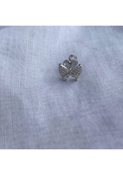 925 Ayar Gümüş Zirkon Taşlı Kurdele Model Çocuk/genç/yetişkin Kadın Küpesi -Şık Tasarım modelleri