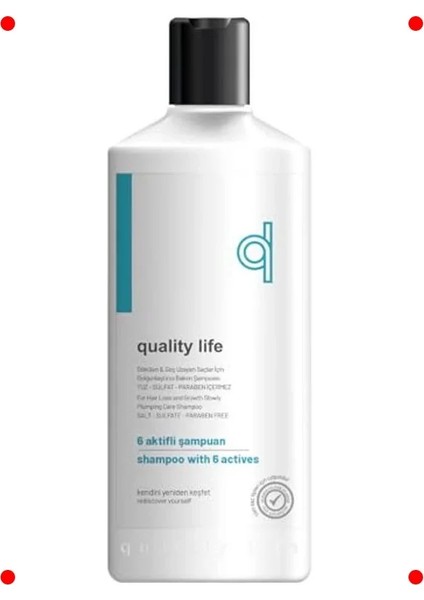 6 Etkili Saç Dökülme Karşıtı Şampuan - Tuzsuz Sülfatsız