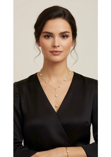 Thm 2 Gold Inci Kolye