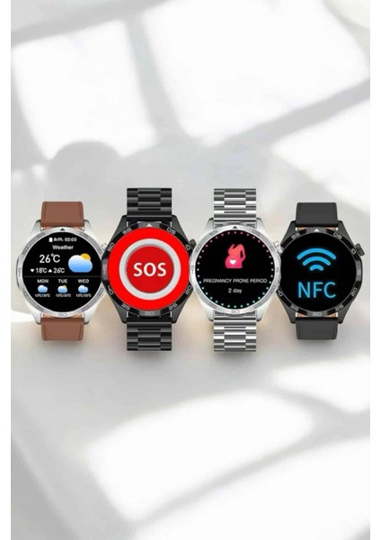 Akıllı Saat Sesli Görüşme Titreşimli Nabız Sensörlü Spor Modları fiyatları