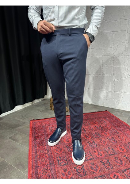 Özel Tasarım Yandan Cepli Kumaş Pantalon modelleri