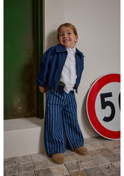 Denim Bomb Ceket Koyu Mavi indirimleri