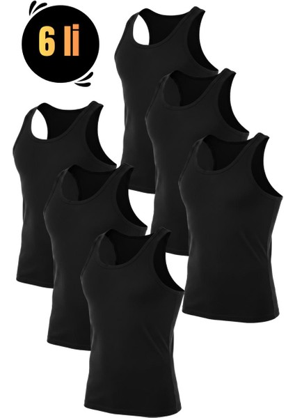 Galaksi 6'lı Paket: Gün Boyu Konfor Sunan Erkek Atlet Takımı Avantajli 6'li Ekonomik Paket