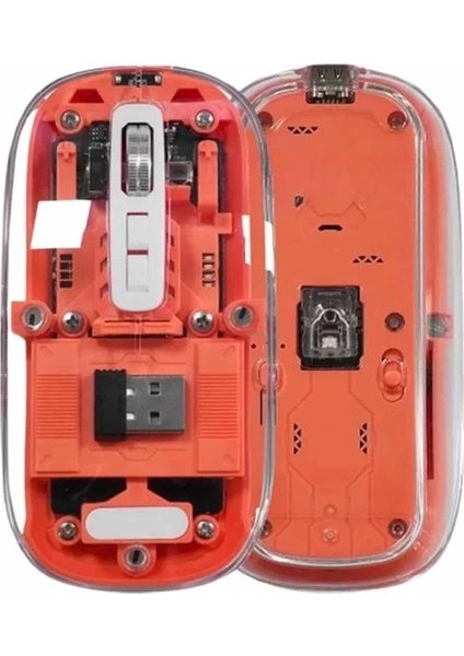 Kablosuz Mouse Fare Şarjlı Bluetooth Wireless Çift Modlu Sessiz modelleri