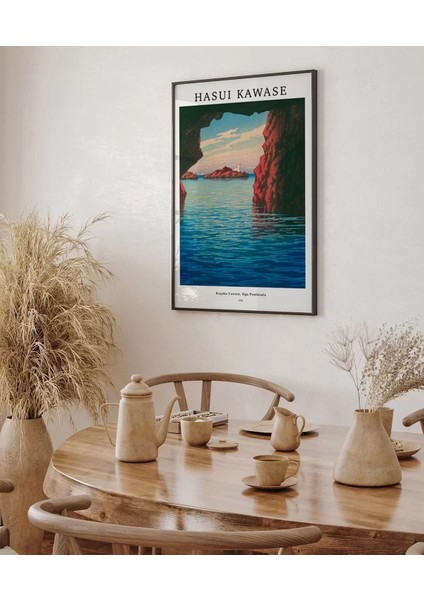 Çerçevesiz Poster Hasui Kawase Kojaku Mağarası Oga Yarımadası indirimleri