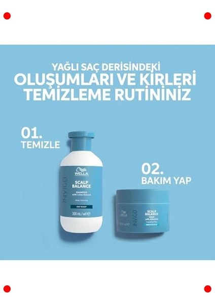 Yağlı Saç Derisi Için Dengeleyici Şampuan - 300 ml modelleri