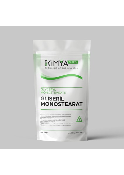 Gliseril Monostearat (Gms 90) (Glyceryl Monostearate) - 250GR