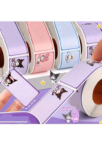 Kuromi Figürlü 1 Rulo 280 Adet Etiket AD20078 fiyatları