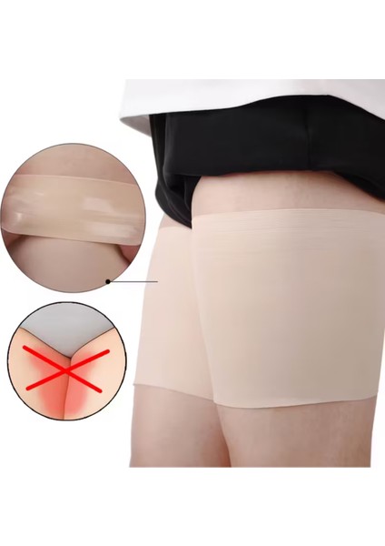 1 Çift Anti-Sürtünme Uyluk Kılıfı Xxl – Spor ve Yürüyüşte Iç Uyluk Sürtünmesini Önleyici, Kaymaz ve Rahat Koruyucu Bandaj