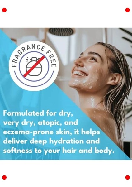 Hassas Ciltler Için Saç ve Vücut Şampuanı 400ML indirimleri