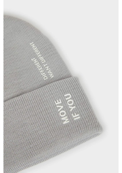 Erkek Baskılı Triko Bere A5068AX25WN fiyatları