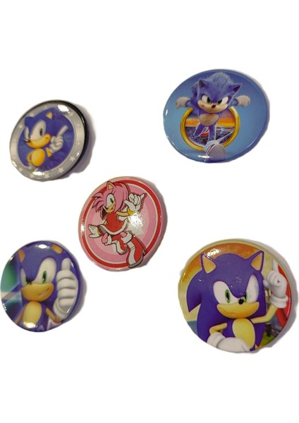 5 Li Rozet Seti Sonic Figürlü AD30060