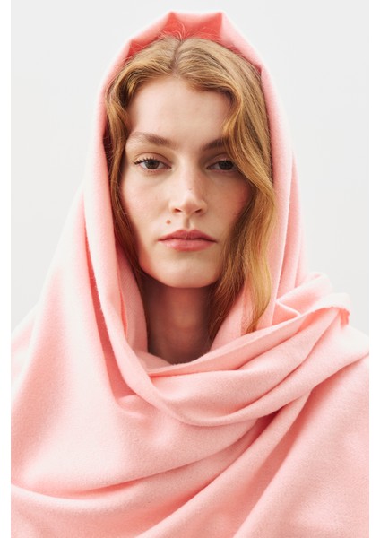 Kaşmir Dokulu Şal Pembe fiyatları