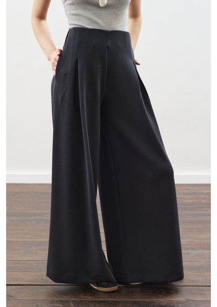 Yumuşak Dokulu Modal Geniş Pantolon Antrasit indirimleri